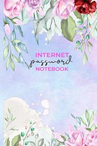Internet Password Notebook