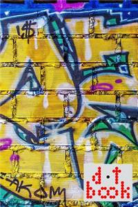 The Dot Book - A Dot Grid Notebook for Graphic Designers - Graffiti Series