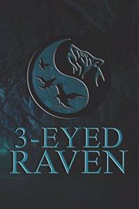 3-Eyed Raven: 6x9 Medium Ruled 120 Pages Matte Paperback Notebook Journal