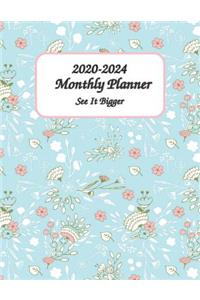 2020-2024 See It Bigger Monthly Planner 8x11