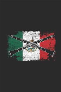 Mexico Flag - Clarinet