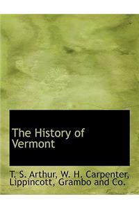 The History of Vermont