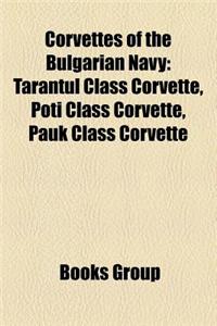 Corvettes of the Bulgarian Navy