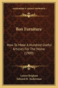 Box Furniture