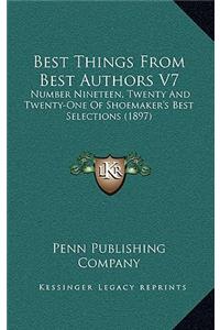 Best Things from Best Authors V7