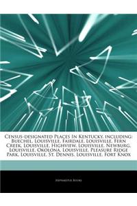 Articles on Census-Designated Places in Kentucky, Including