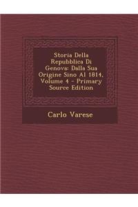 Storia Della Repubblica Di Genova