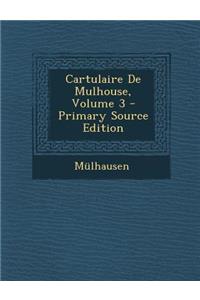 Cartulaire de Mulhouse, Volume 3