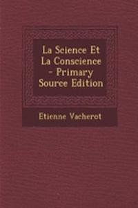 La Science Et La Conscience