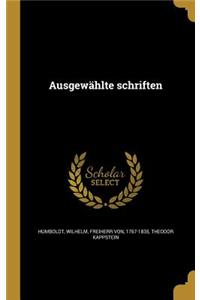 Ausgewählte schriften