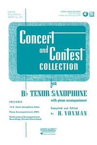 Concert and Contest Collection for BB Tenor Saxophone