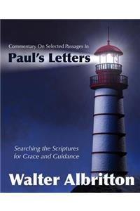 Commentary on Selected Passages in Paul's Letters