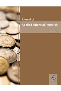 Journal of Applied Financial Research Volume II 2013