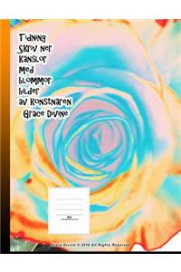 Tidning Skriv ner känslor med blommor bilder av konstnären Grace Divine