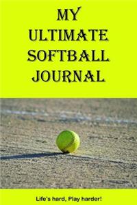 My Ultimate Softball Journal