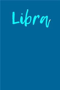 Libra: Blank Lined Journal