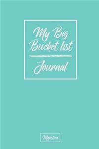 My Big Bucket List Journal