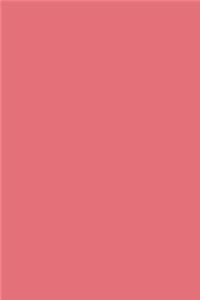 Journal Candy Pink Color Simple Plain Pink