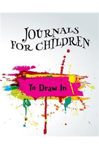 Journals For Children To Draw In