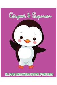 Elegant & Superior Blank Drawing Book for Kids