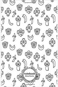 Notebook Dot-grid, Graph, Lined, Blank No Lined Art V.5