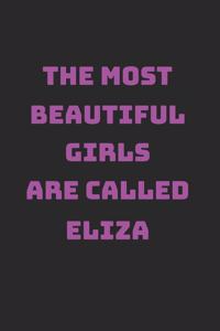 Eliza Girl Woman Notebook