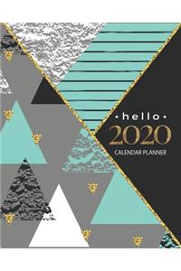 Hello 2020 Calendar Planner