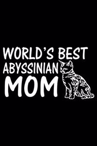 World's Best Abyssinian Mom