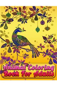 Animal Coloring Book For Adults