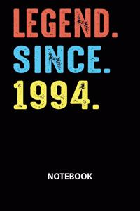 Legend Since 1994 Notebook