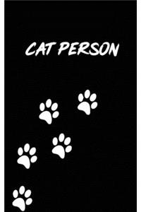 cat person, gift for cat lovers