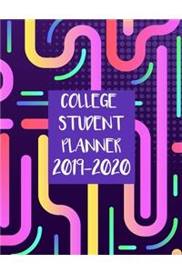 College Student Planner 2019-2020