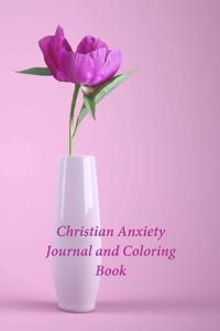 Christian Anxiety Journal and Coloring Book