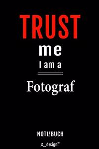 Notizbuch für Fotografen / Fotograf / Fotografin