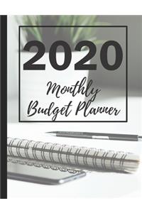 2020 Monthly Budget Planner