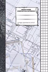 Graph Paper Composition Notebook