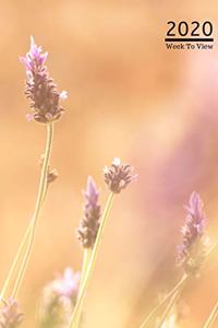 A5 2020 Diary Week To View Paperback Cover With Alternative Design -