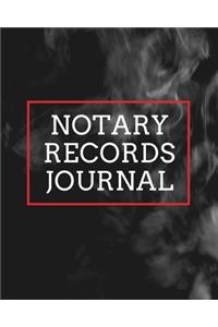 Notary Records Journal