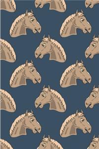 Cute Horses Head Pattern