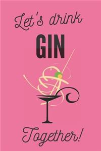 Let's drink gin together - Notebook