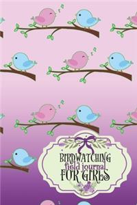 Birdwatching Field Journal For Girls