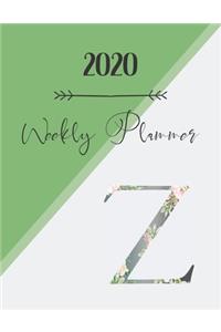 2020 Weekly Planner Z