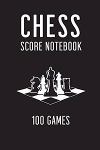 Chess Score Notebook 100 Games