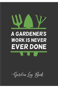 A Gardener´s Work Is Never Ever Done