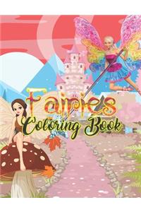 Fairies Coloring Book