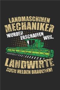 Landmaschinenmechaniker Notizbuch