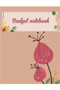 Budget notebook