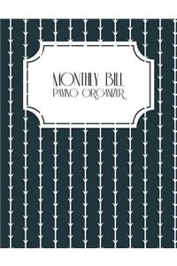 Monthly Bill Paying Organizer