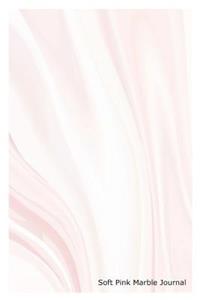 Soft Pink Marble Journal