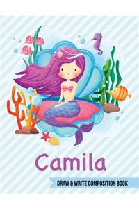 Camila Draw and Write Composition Book